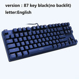 Metoo Mechanical Blue Switch Gaming Keyboard