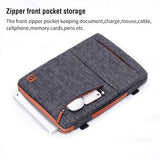 DOMISO Multi-use Strap Laptop Sleeve Bag With Handle