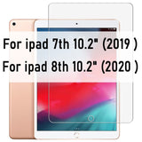 9H Tempered Glass For iPad 10.2 inch 2.5D Full Cover Screen Protector
