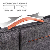 DOMISO Multi-use Strap Laptop Sleeve Bag With Handle