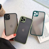 Camera Protection Bumper Phone Cases For iPhone's