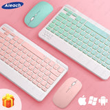 AIEACH Bluetooth Keyboard and Mouse Laptops and Tablets