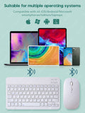 AIEACH Bluetooth Keyboard and Mouse Laptops and Tablets