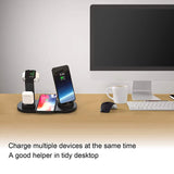 FDGAO 4 in 1 Wireless Charging Stand For Fast Charging