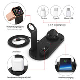 FDGAO 4 in 1 Wireless Charging Stand For Fast Charging