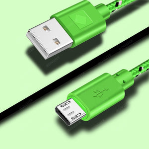 Maerknon Micro USB 1-2-3M Fast Charging Cable