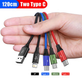 Baseus 3 in 1 USB Cable Type C Cable Charger Micro USB Cable