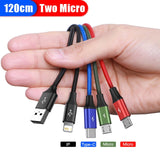 Baseus 3 in 1 USB Cable Type C Cable Charger Micro USB Cable